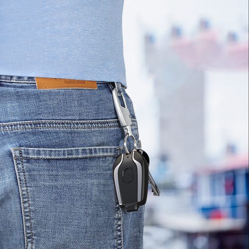Petit Power Bank De Iphone Portable Compact Usb Avec Porte-clés thumbnail 4
