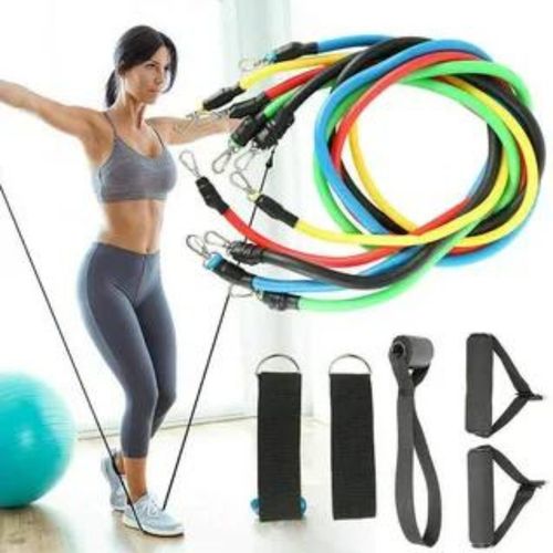 Bandes De Résistance Pour Lentraînement, Bandes Élastique Fitness Gym 11 Pcs