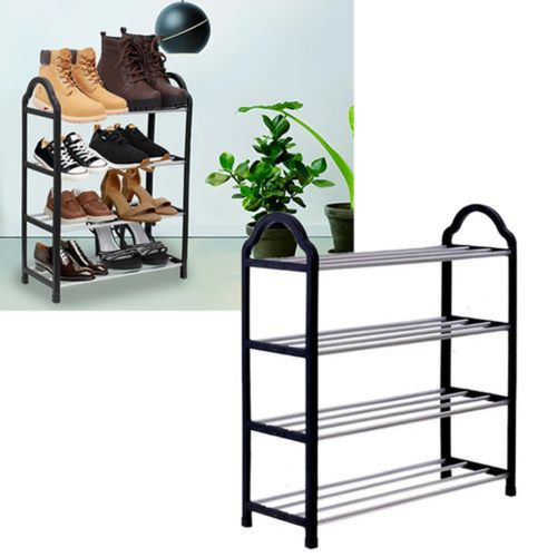 Organisateur De Chaussures Élégante Avec 4 Niveaux Pour Un Rangement Efficace thumbnail 2
