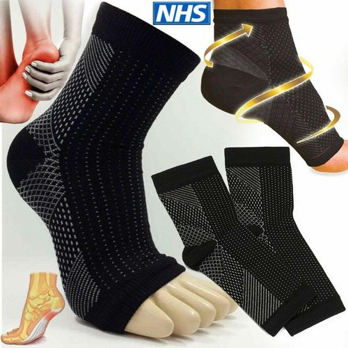 1 Paire Chaussettes Anti-fatigue À Compression Graduée thumbnail 3