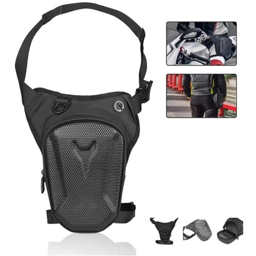 Sac De Jambe Tactique Pour Moto, Sac De Cuisse Imperméable Pour Hommes Et Femmes, Idéal Pour Cyclisme Et Sport En Extérieur