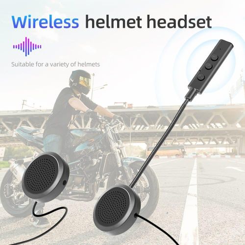 Casque Découte Bluetooth Pour Moto, Mains Libres, Réduction Du Bruit, Rechargeable