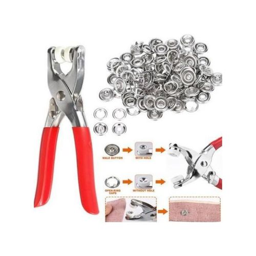 Pack Pince De Fixation Et Boutons Pour Les Vêtements, Les Tissus, L'artisanat