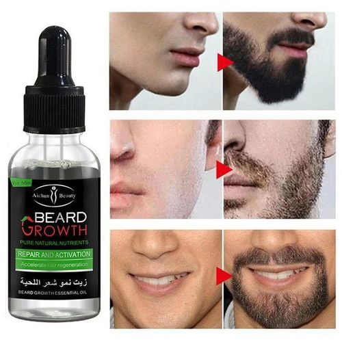 Pack Huile Croissance Barbe + Derma Roller, Accélérateur Naturel De Pousse Barbe & Cheveux thumbnail 3