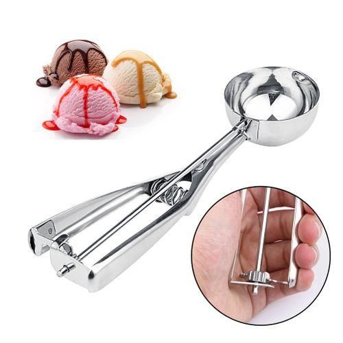 Cuillère À Glace En Acier Inoxydable, Accessoire De Cuisine Pour Boules De Glace, Ice Cream Scoop