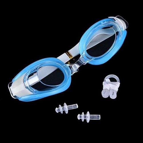 Lunettes De Natation Antibuée - Bouchon D'oreille Et Bouchon De Nez