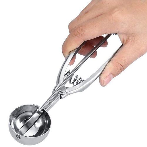 Cuillère À Glace En Acier Inoxydable, Accessoire De Cuisine Pour Boules De Glace, Ice Cream Scoop thumbnail 4