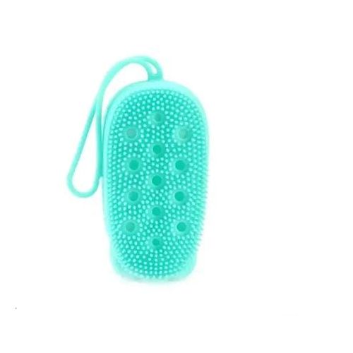 Brosse De Bain En Silicone Avec Crochet, Masseur Pour Shampoing Et Nettoyage, Pour Enfants Et Adultes thumbnail 4