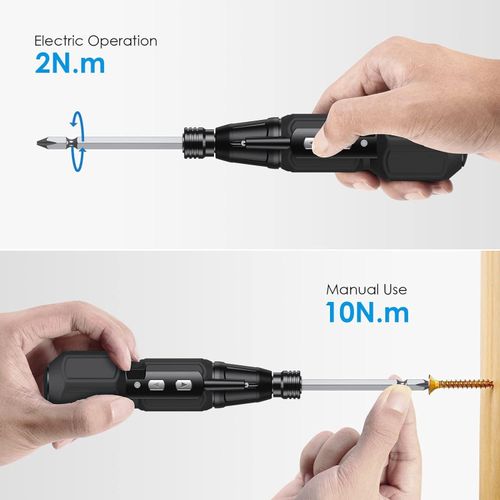 Perceuse Visseuse Électrique Sans Fil, Outil Automatique Rechargeable Usb thumbnail 4