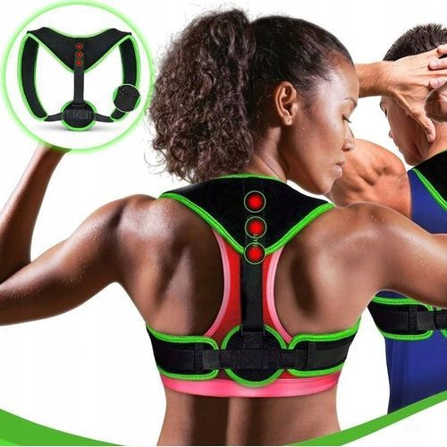 Correcteur De Posture Pour Dos Et Épaules - Ceinture De Soutien Réglable Pour Adulte thumbnail 1