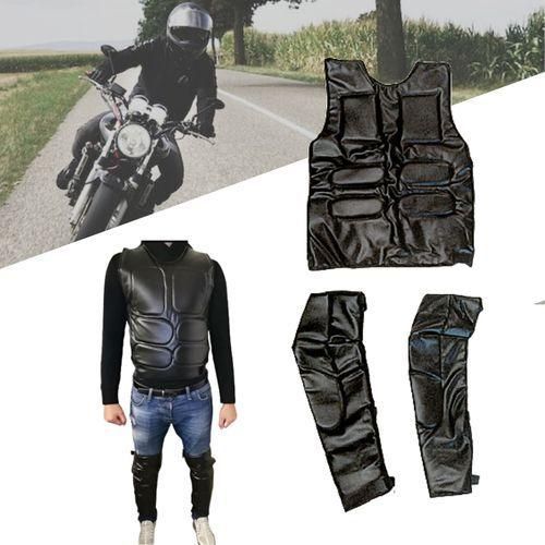 Protège-poitrine Et Protège-jambes Chauds Pour Moto, Protection Contre Le Froid Et Le Vent thumbnail 4
