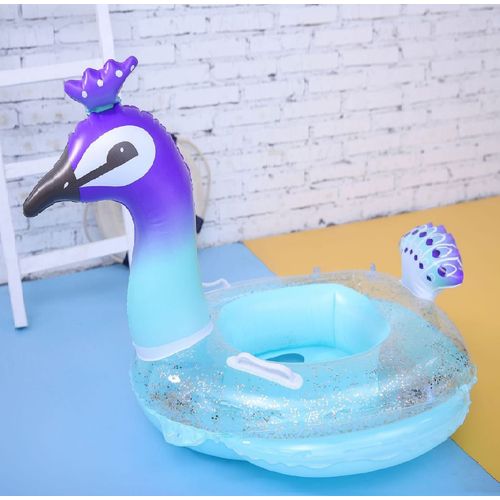 Bouée De Natation À Style Paon, Jouet Piscine À Gonflable Pour Enfants