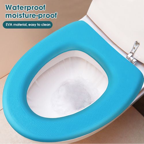 Housse De Siège De Toilette Lavable En Silicon thumbnail 3