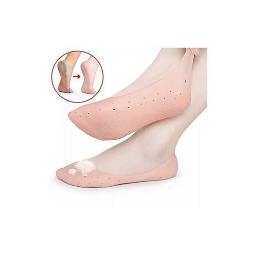 Chaussettes En Silicone Hydratantes - Anti-fissures, Soin Complet Des Pieds thumbnail 1