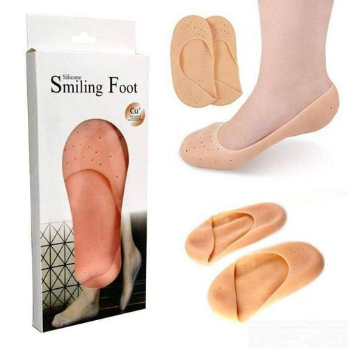 Chaussettes En Silicone Hydratantes - Anti-fissures, Soin Complet Des Pieds thumbnail 4