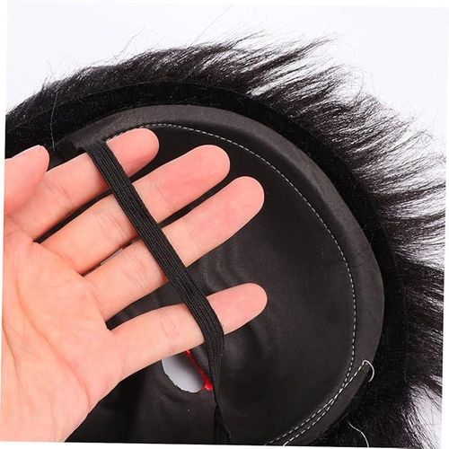Masque De Chimpanzé En Plastique Léger, Accessoire De Déguisement Amusant Et Terrifiant thumbnail 3
