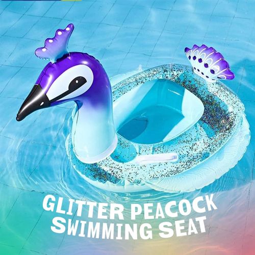 Bouée De Natation Gonflable Pour Enfants, Paon De Natation, Flotteur De Piscine thumbnail 2