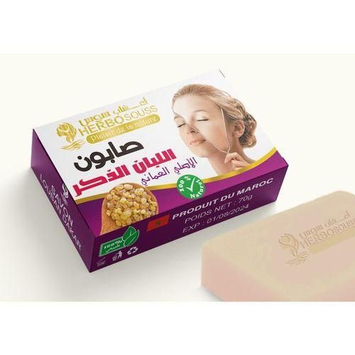 Savon Louban Dakar Encens Bio, Soin Visage Et Corps, Peau Douce Et Purifiée