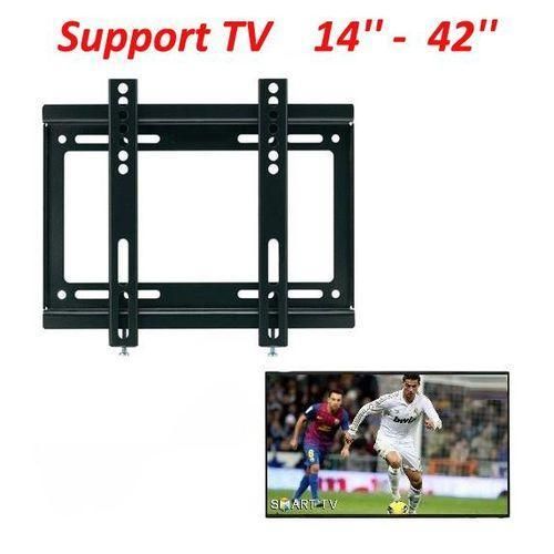 Support Mural Tv Compact Et Solide Pour Écrans 14 À 42 thumbnail 4
