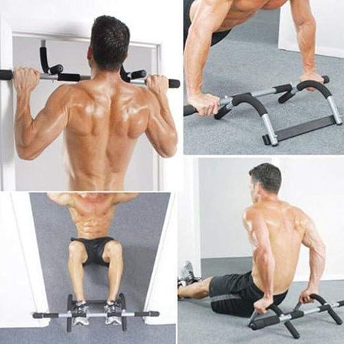 Barre De Traction Multifonction, Fitness À Domicile Pour Musculation Du Dos Et Des Bras thumbnail 3