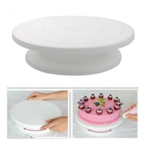 Support À Gâteau Rotatif Professionnel Pour La Décoration De Gâteau En Plastique