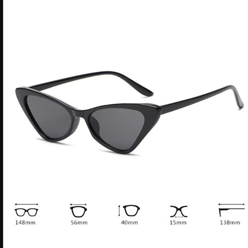 Pack De 3 Lunettes De Soleil Œil De Chat , Noir, Blanc Cassé Et Marron Transparent