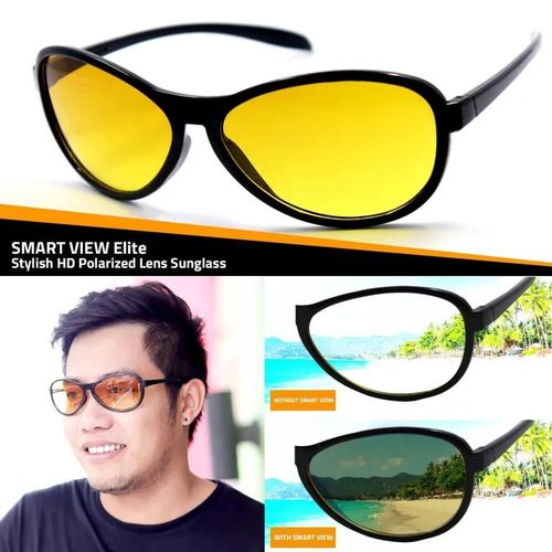 Lunettes De Conduite Hd Vision – Verres Jaunes Anti-éblouissement & Uv400, Sécurité Jour Et Nuit, Unisexe