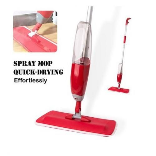 Balai Laveur À Pulvérisation De Nettoyage Sol - Balai À Vapeur Avec Vaporisateur