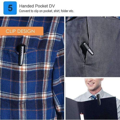 Caméra Full Hd 1080p Dissimulée Dans Un Stylo Avec Microphone thumbnail 4