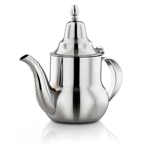 Théière Traditionnelle En Acier Inoxydable 0,6l – Argent