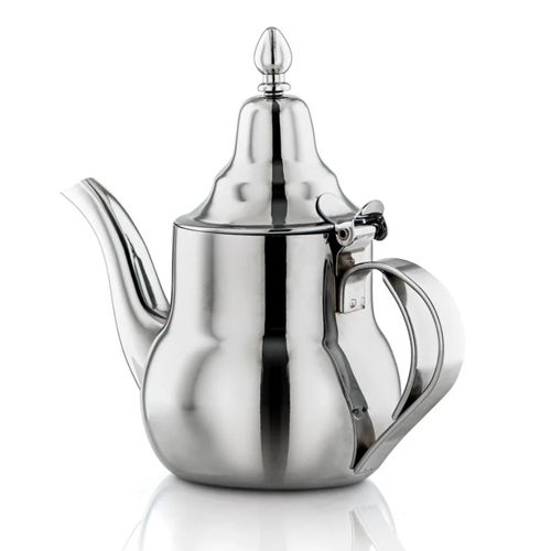 Théière Traditionnelle En Acier Inoxydable 0,6l – Argent