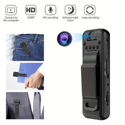 Mini Caméra Espion, Hd1080p, Enregistreur Vocal Vidéo Portable