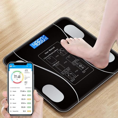 Pèse-personne Numérique Avec Application - Imc, Masse Musculaire Et Analyse Corporelle thumbnail 3