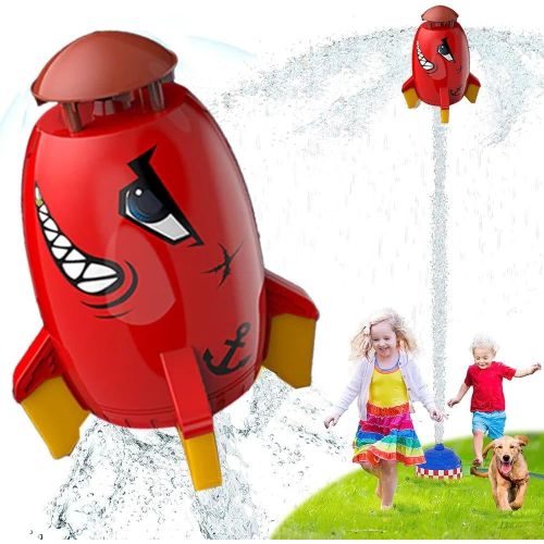 Jouet Arrosage Fusée D'eau - Lance-roquettes Extérieur Pour Enfants