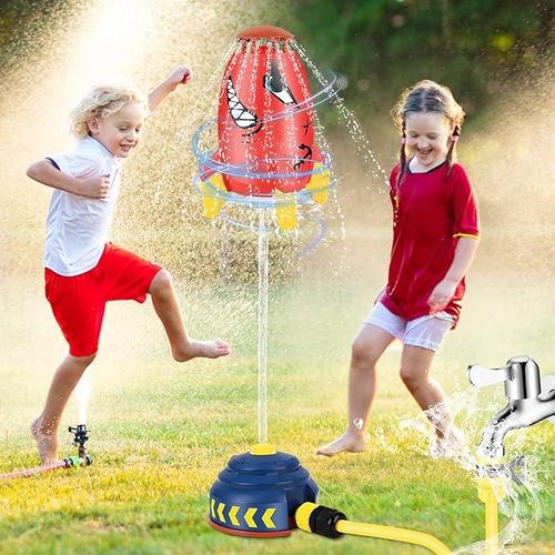 Jouet Arrosage Fusée Deau - Lance-roquettes Extérieur Pour Enfants thumbnail 4