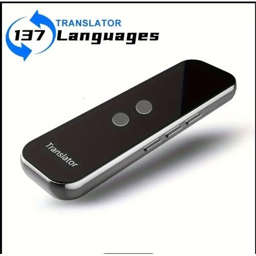 Traducteur Vocal Instantané Intelligent – 137 Langues, Bidirectionnel, Traduction Photo & Texte, Temps Réel