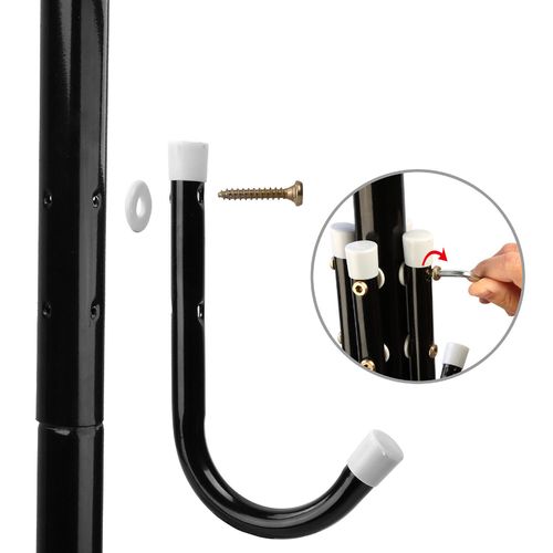 Porte-manteau, Autoportant Avec 12 Crochets, Support Organisateur De Vêtements