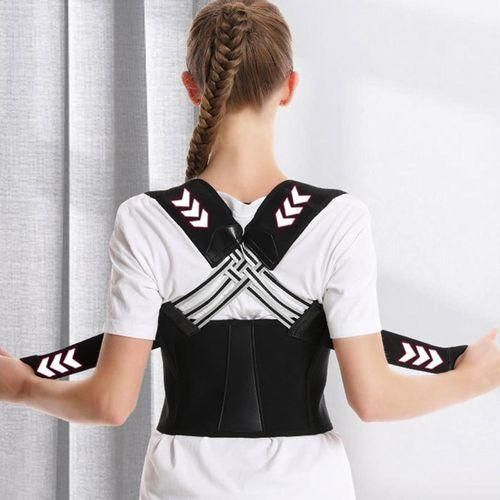 Ceinture De Posture Réglable Unisexe- Correcteur De Posture Pour Le Dos, Cou Et Épaules- Xxl thumbnail 4