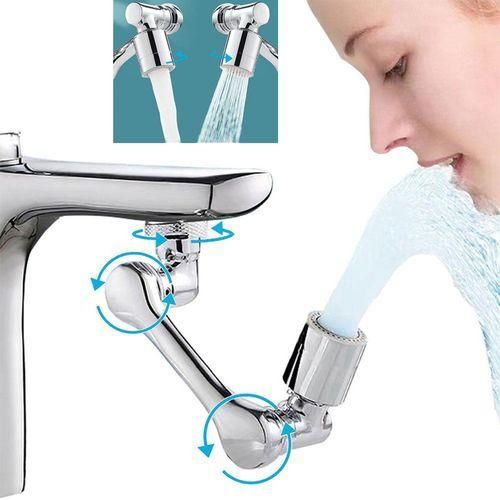 Tête De Robinet Rotative 1080°, Aérateur Anti-éclaboussures Pour Cuisine Et Salle De Bain thumbnail 3