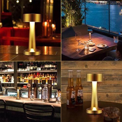 Lampe De Table Led Sans Fil Avec Capteur Tactile thumbnail 3