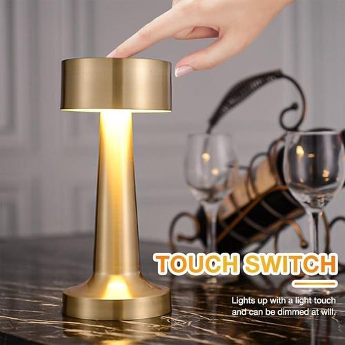 Lampe De Table Led Sans Fil Avec Capteur Tactile thumbnail 4