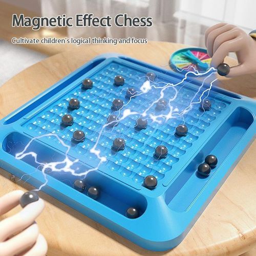 Jeu D'échecs Magnétique, Échiquier Portable Avec Effet Magnétique