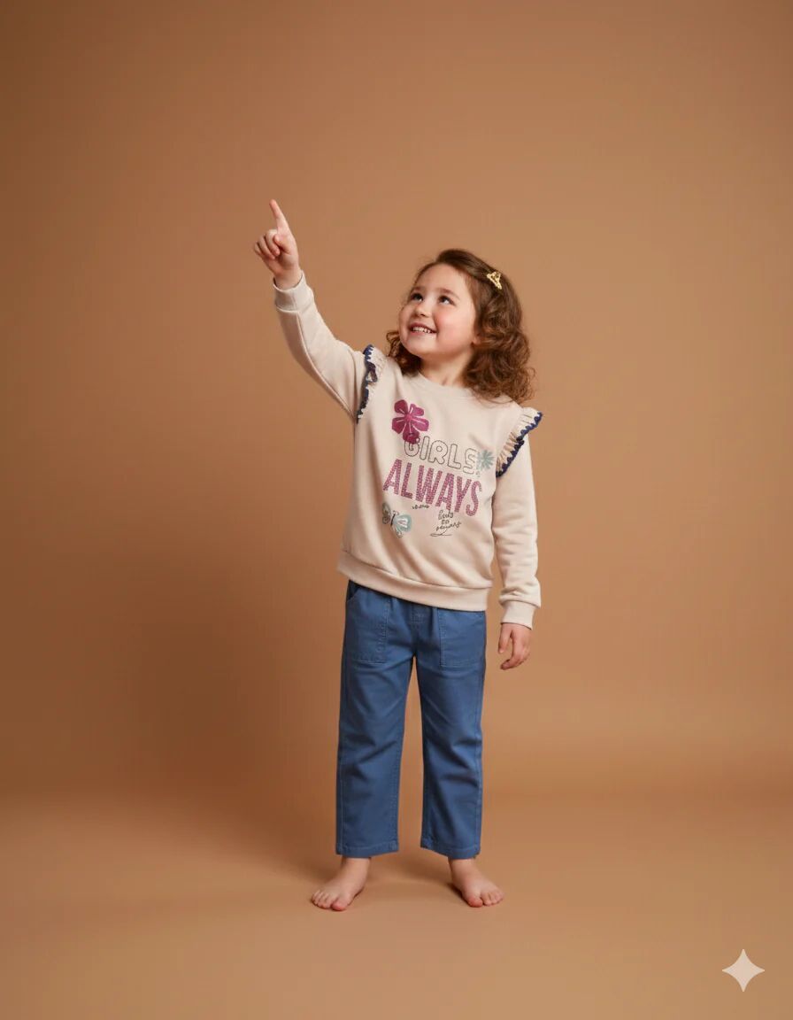 Pantalon Bébés Coupe Droite Confort thumbnail 2