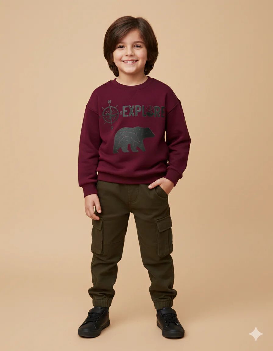 Pantalon Cargo Enfant – Confort & Style Urbain thumbnail 2