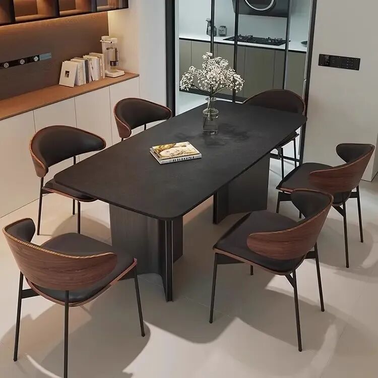 Rola Table À Manger En Pierre Marbrée ( Sans Les Chaises ) thumbnail 4