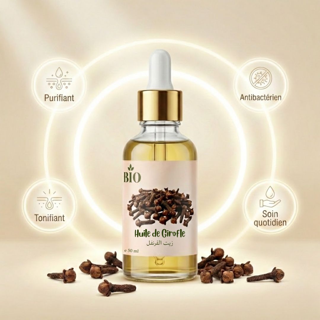 Huile de Girofle   cosmétique naturel pur