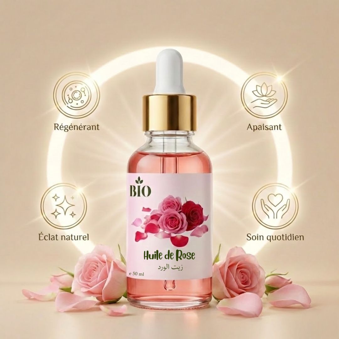 Huile de Rose   cosmétique bio naturel
