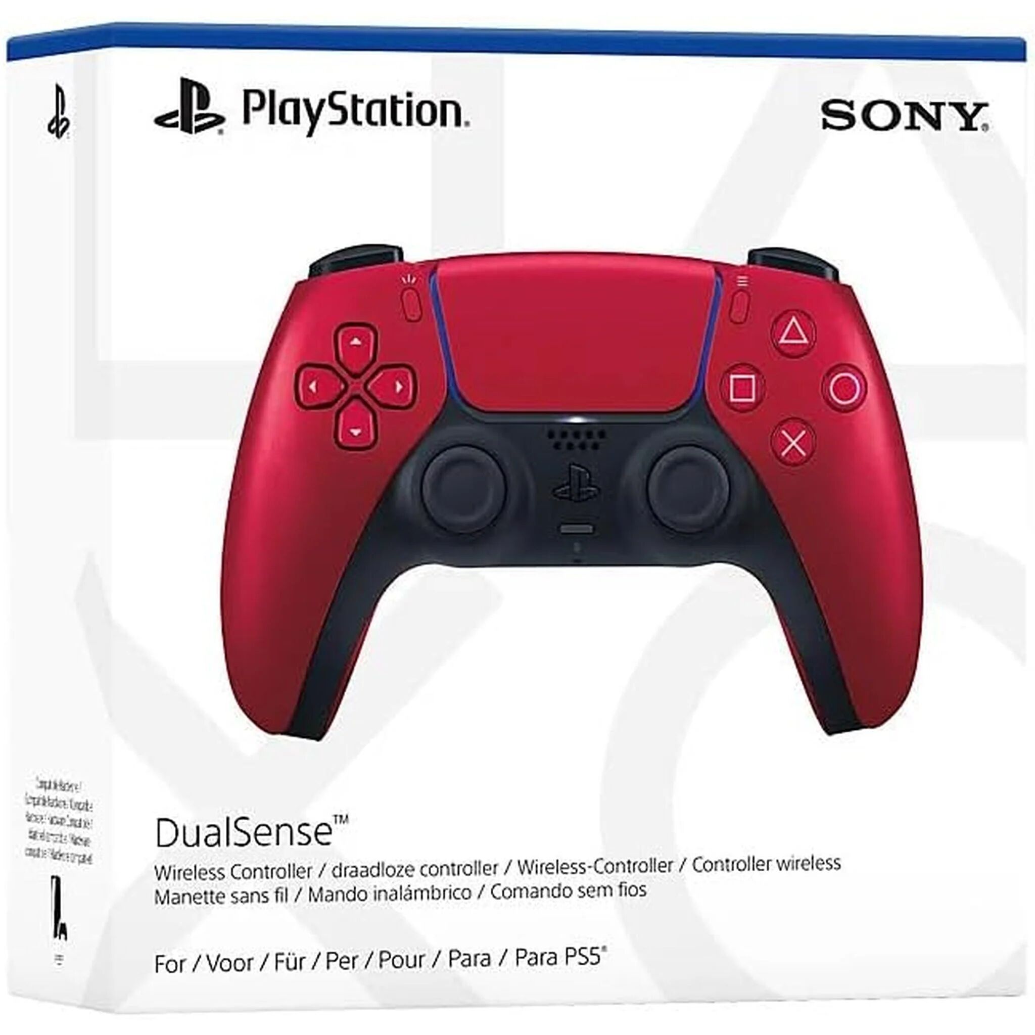 Manette Ps5 Dualsense Volcanic Red