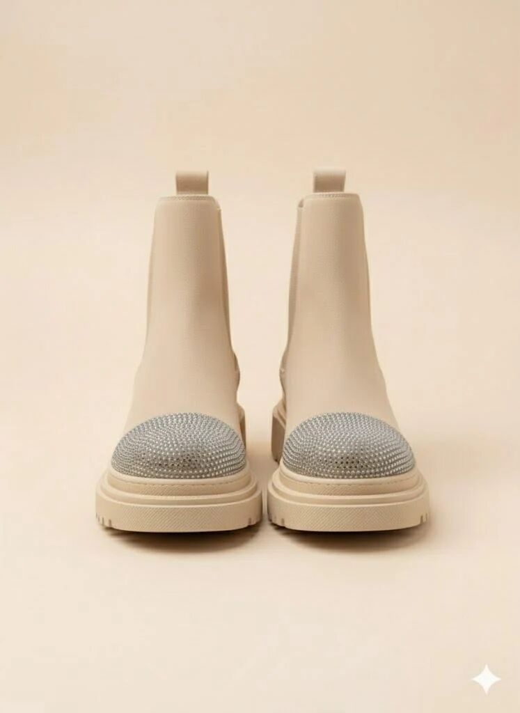 Bottines Chelsea À Strass thumbnail 3