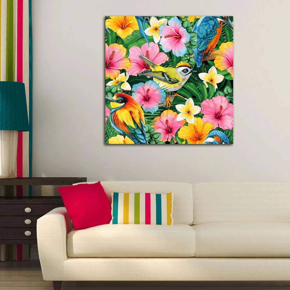 Tableau Hibiscalia – Art Floral thumbnail 1